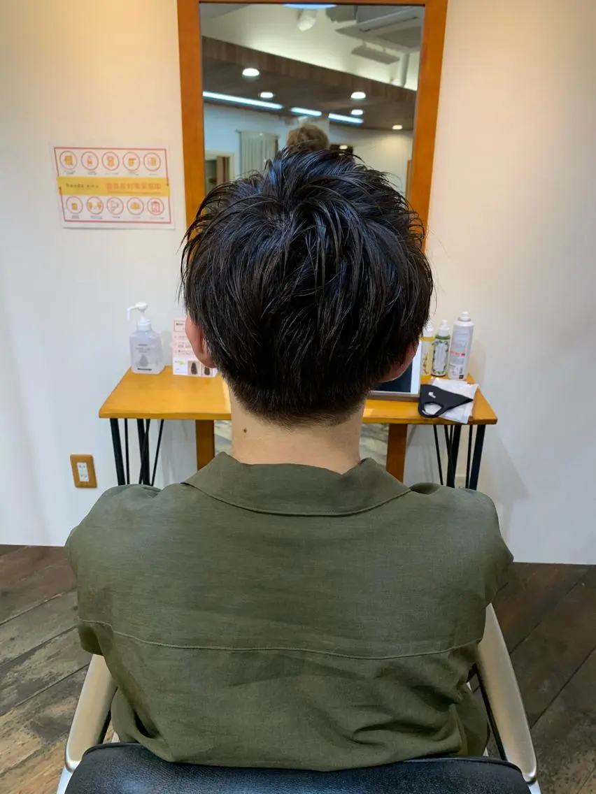 メンズ 刈り上げ 谷山清和 ゆうやのヘアスタイル