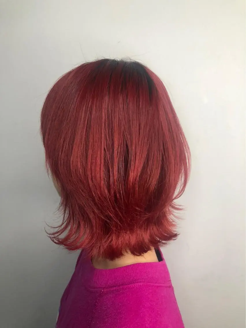 ミディアム カラー ブリーチ Yuuki🌷名古屋 ボブ/カラーのヘアスタイル