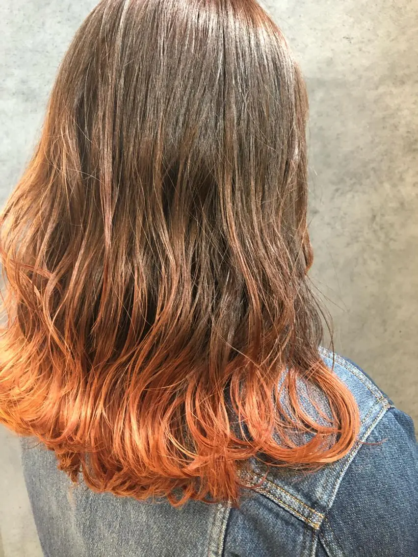 ロング カラー ヘアアレンジ メンズ キッズ ネイル マツエク・マツパ 透明感カラー🤎 ゆりのヘアスタイル