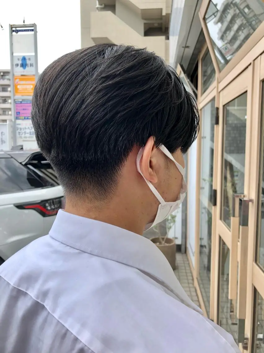 ショート メンズ マッシュ 刈り上げ 鷺沼駅徒歩1分 キシタクのヘアスタイル
