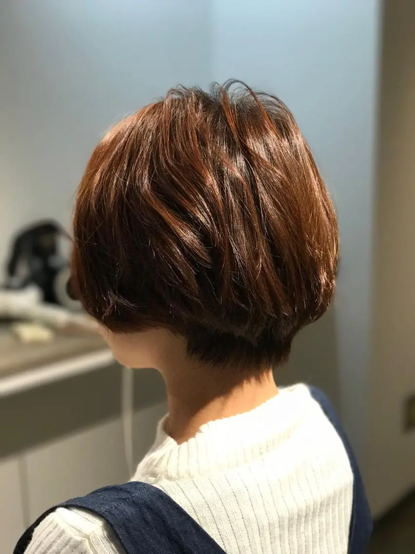 ショート ミディアム カラー 🌈ディレクター🌈 徳松優希のヘアスタイル