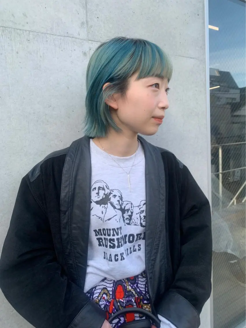 ショート カラー 似合わせカットカラー 👩MINAのヘアスタイル