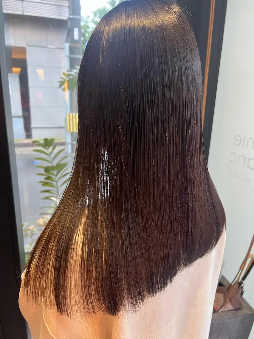 セミロング 鹿児島美容室 NATSUKIのヘアスタイル