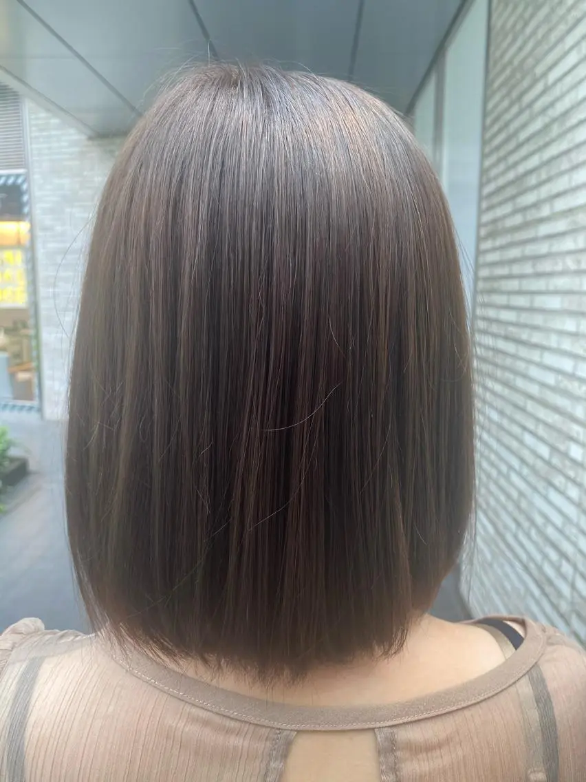 ミディアム カラー 木下 拓海のヘアスタイル