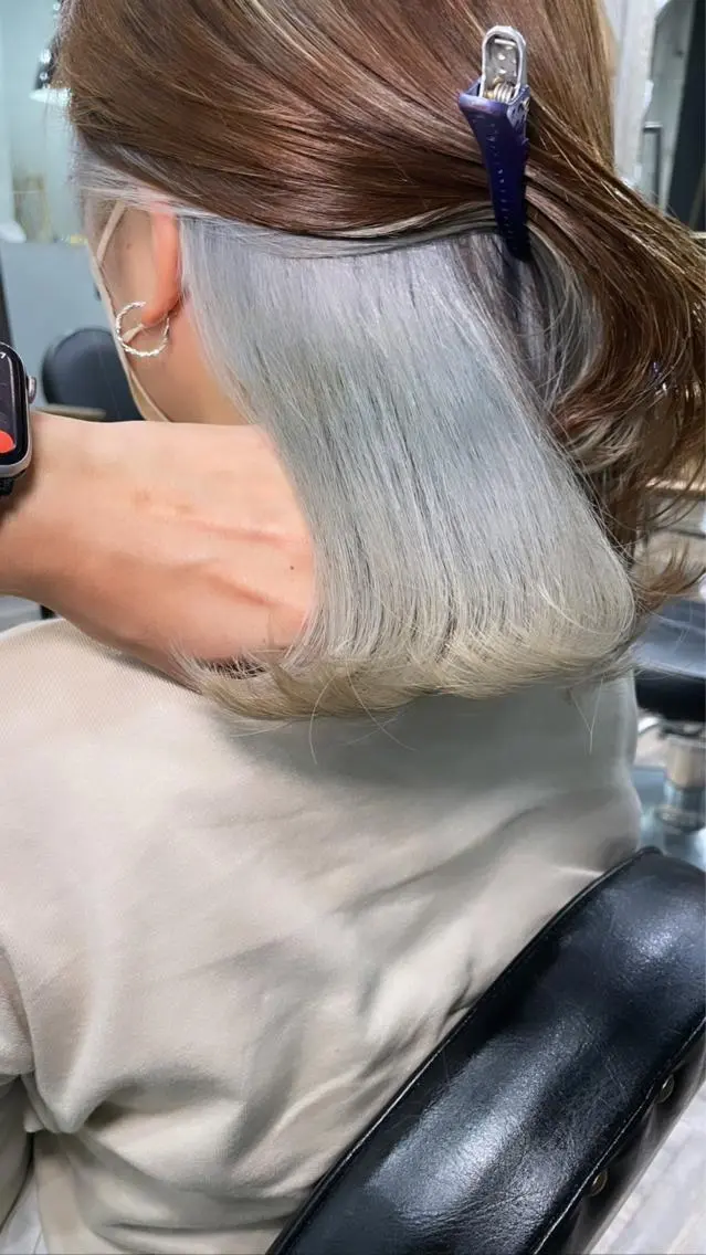 ミディアム 的場 渉のヘアスタイル