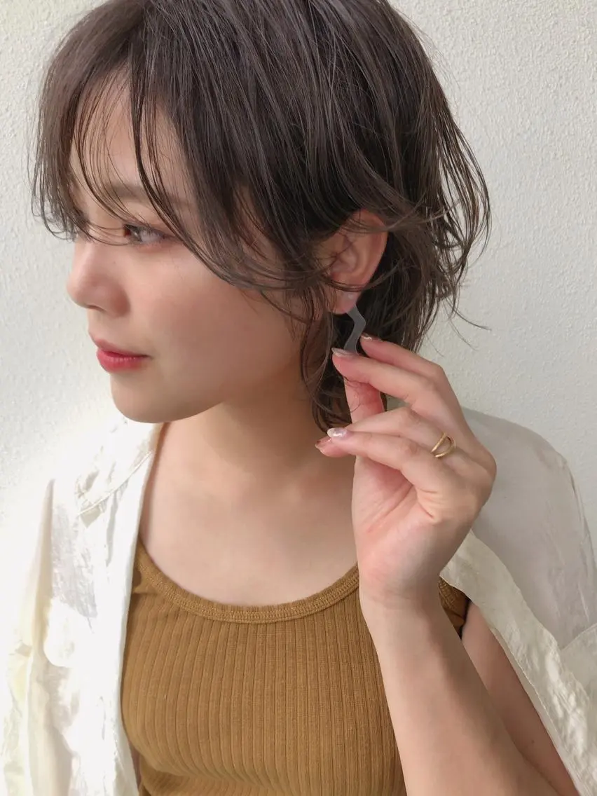 ショート e rikaのヘアスタイル