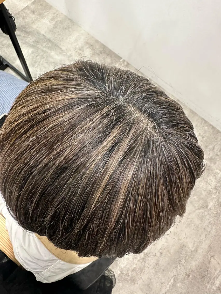 ショート カラー ハイライトカラー ハイライト カラー専門美容師🤍 Manami🤍のヘアスタイル