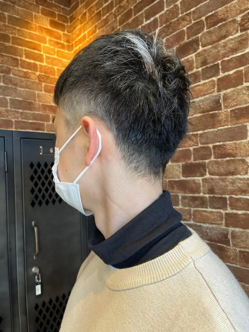 ショート カラー パーマ ヘアアレンジ メンズ キッズ ネイル マツエク・マツパ アイブロウ メンズブリーチ メンズハイライト メンズインナーカラー メンズ韓国風 ブリーチ 久木原 ゆりのヘアスタイル