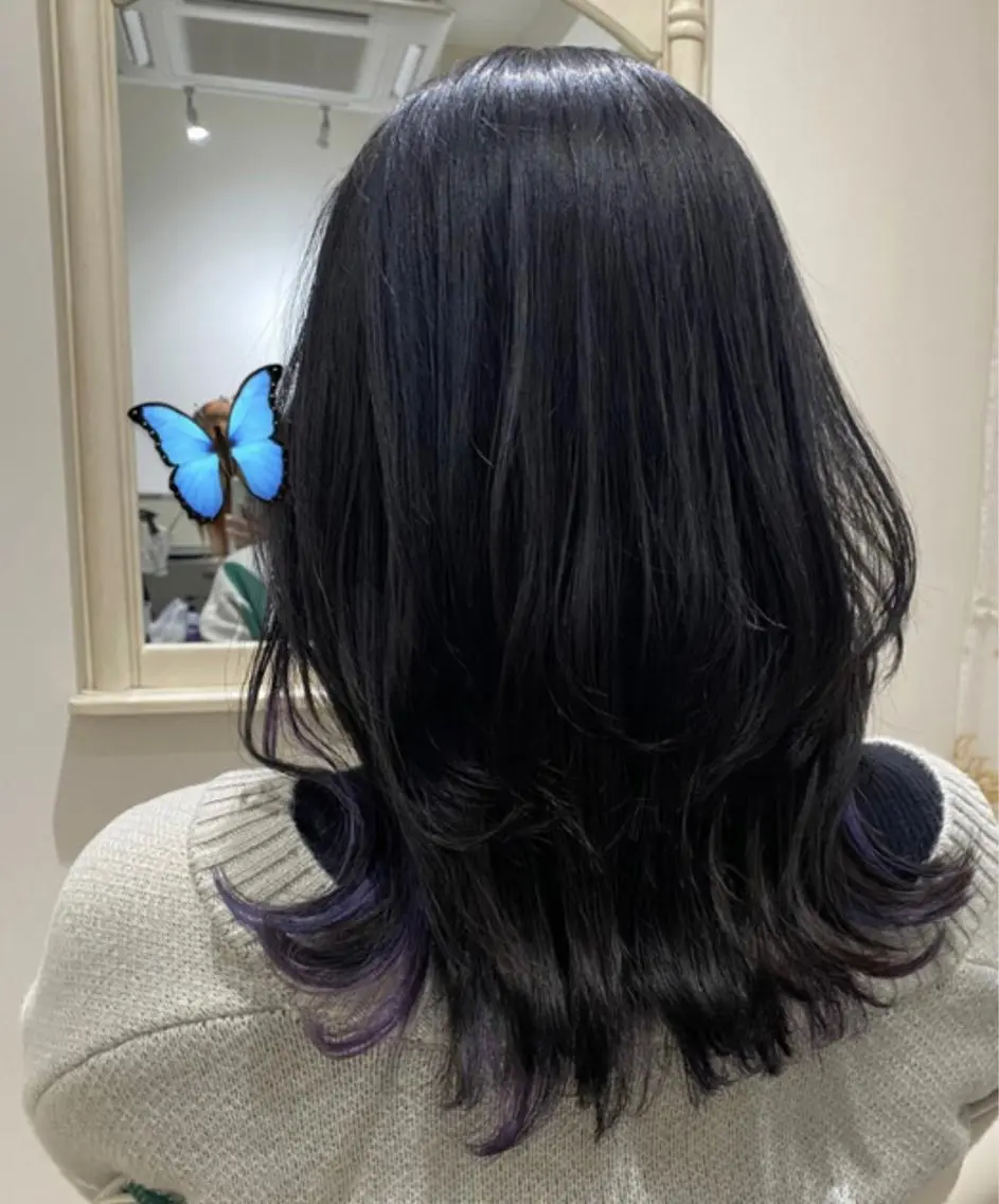 ミディアム 川畑 陽奈のヘアスタイル
