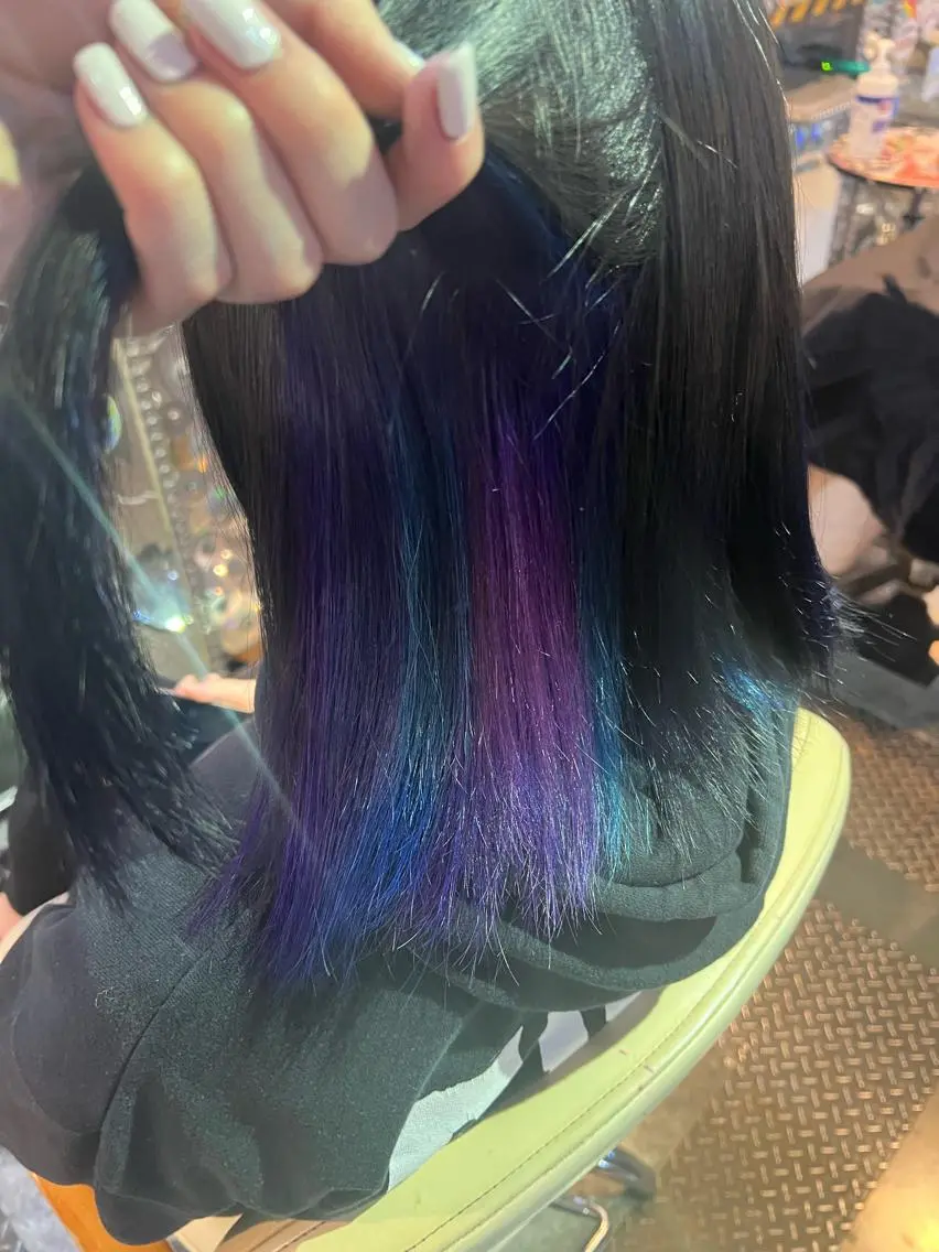 ミディアム カラー カット ヘアカラー KOYA コヤのヘアスタイル