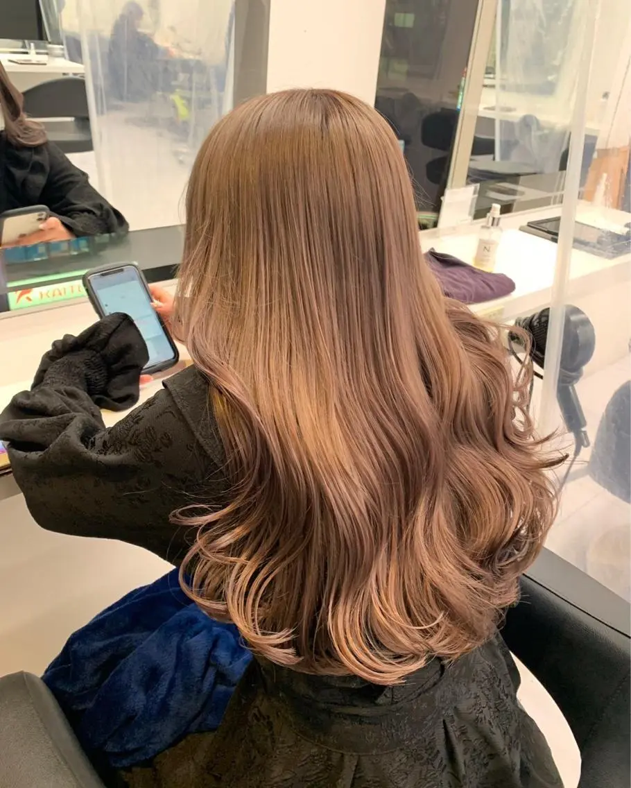 ロング カラー men's特化 値段以上の仕上がりにのヘアスタイル