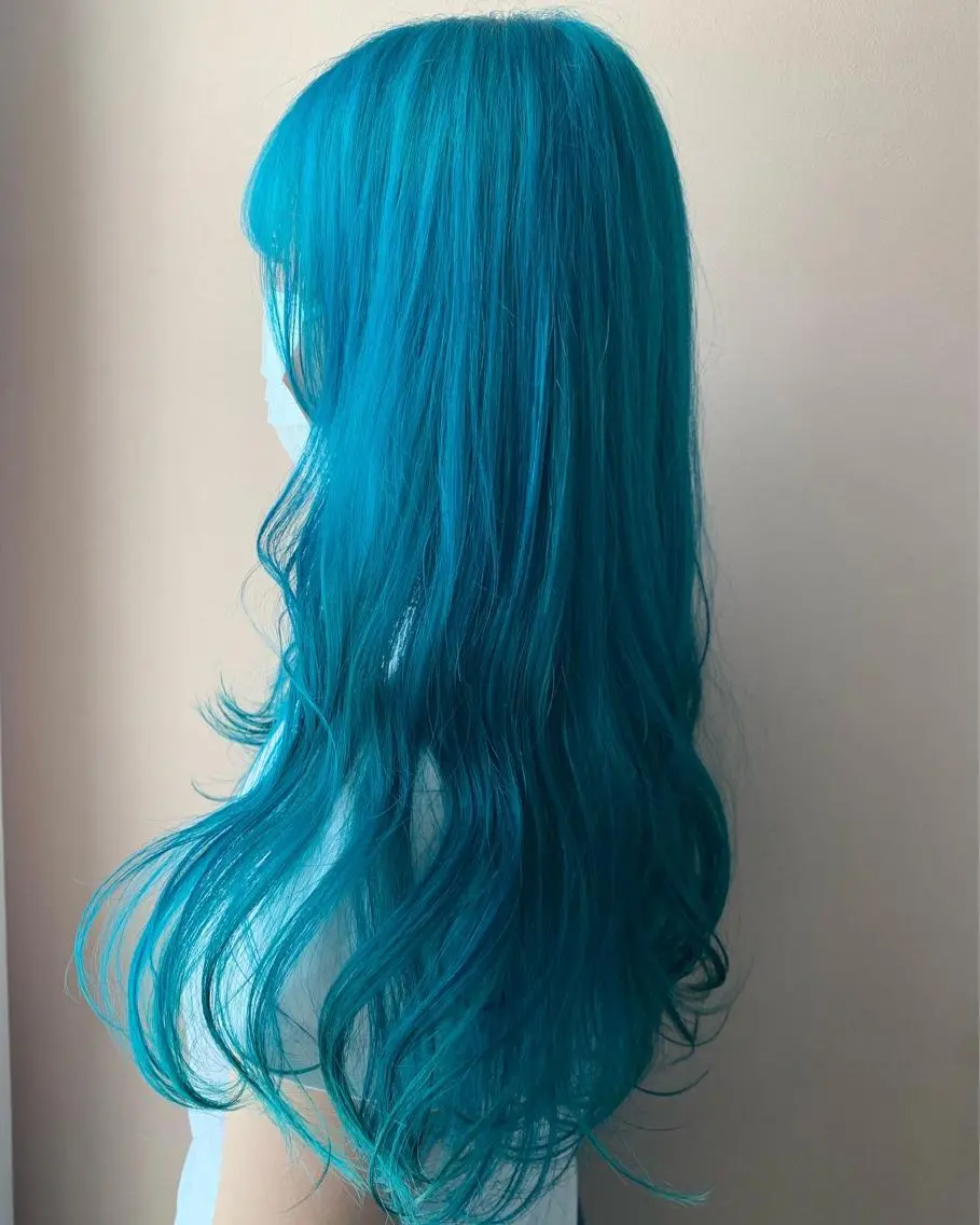 ロング カラー ブリーチ 韓国風ヘア カット ヘアカラー トリートメント hubhair レイヤー/透明感のヘアスタイル