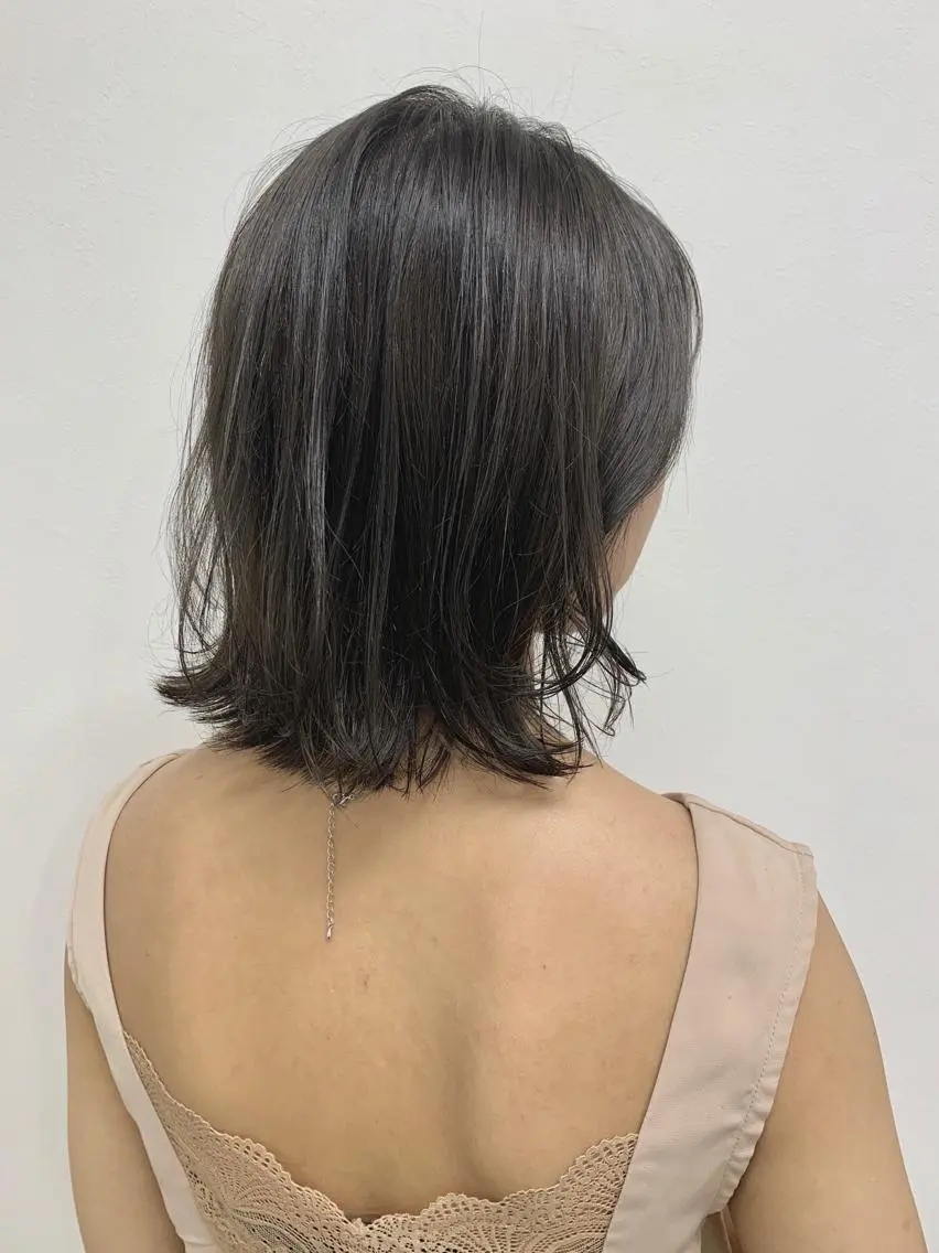 ショート カラー ブリーチなし透明感 🍀梅田・増田のヘアスタイル