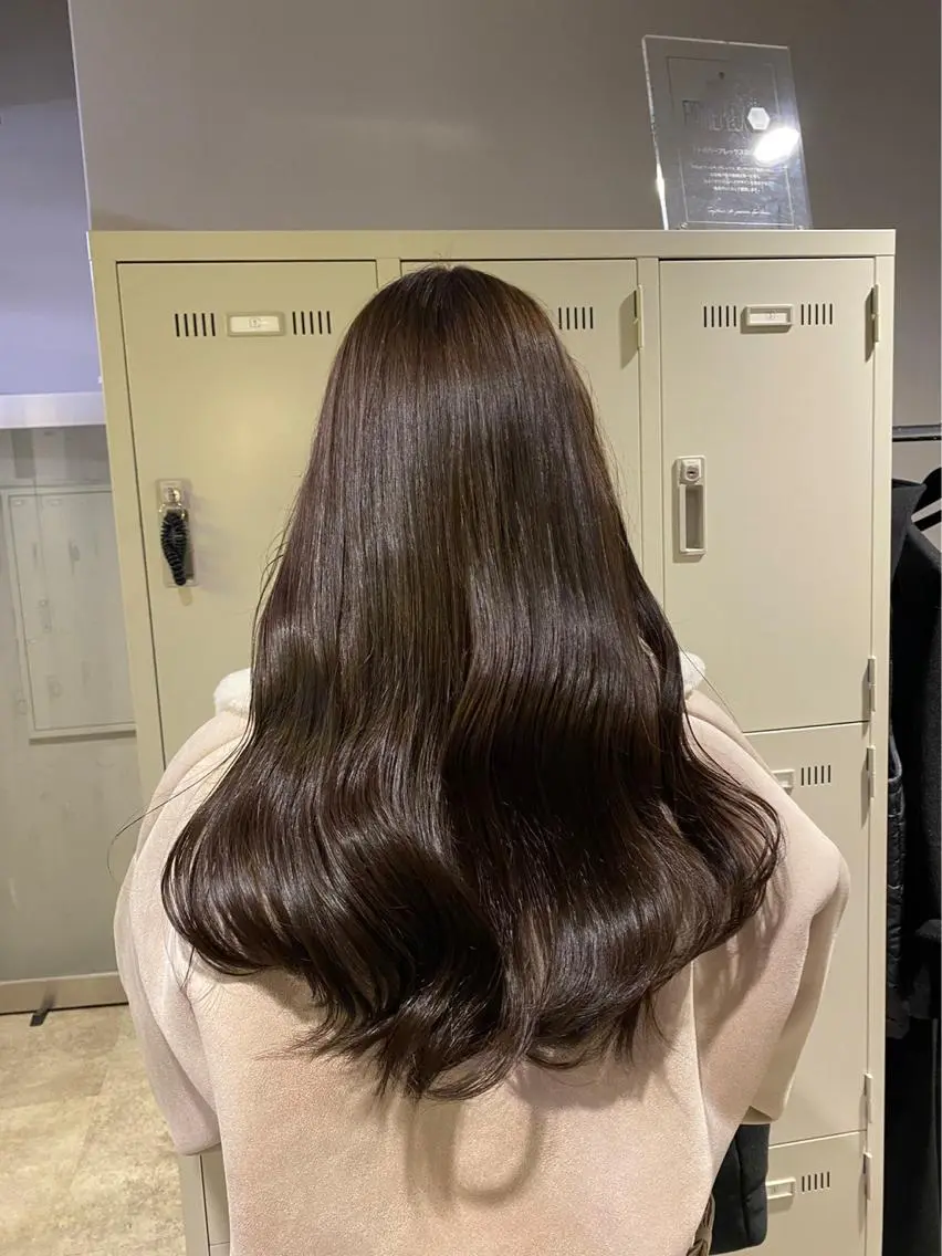 ミディアム カラー 韓流トレンドヘア 🎀RINAKO🎀のヘアスタイル