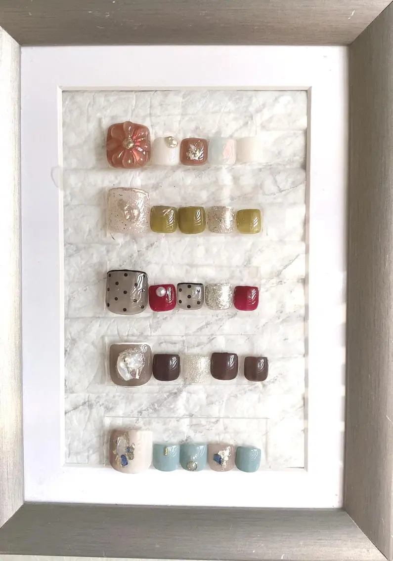 ネイル フットネイル yochi nailのネイルデザイン