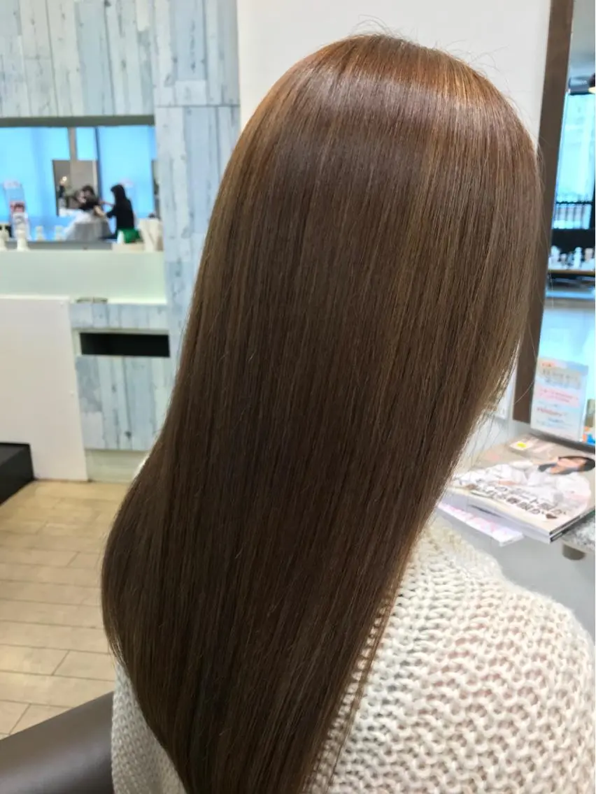 ロング カラー ヘアアレンジ トリートメント カット ヘアカラー トリートメント 美髪になりませんか？ ，，mikuのヘアスタイル