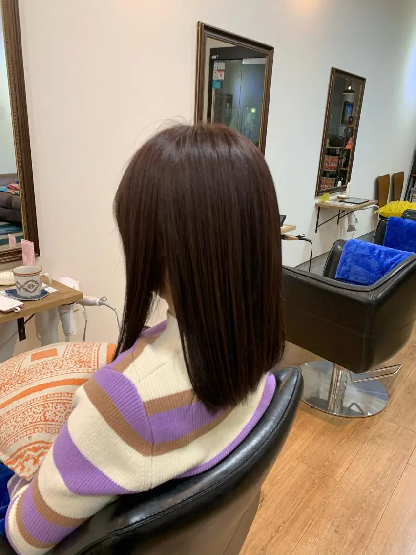 カラー 本場韓国ヘア特化 아이비/Aibiのヘアスタイル