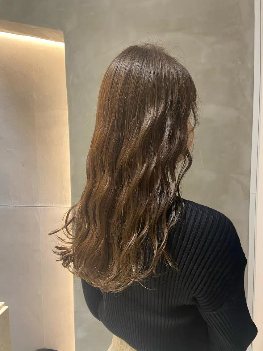 ロング カラー ベージュカラー APOLLO♡ ＭＩＯのヘアスタイル