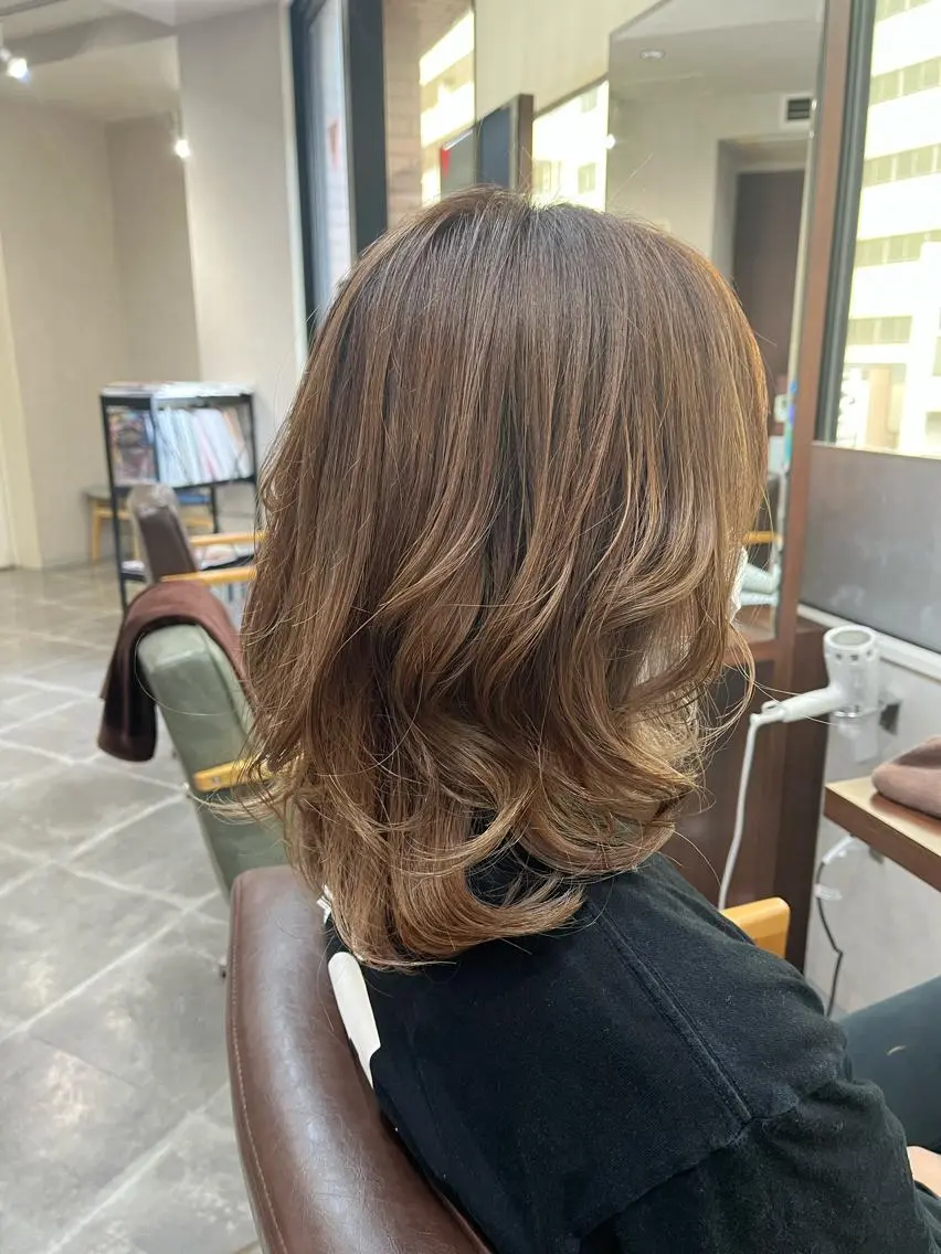ミディアム 長内 大明のヘアスタイル