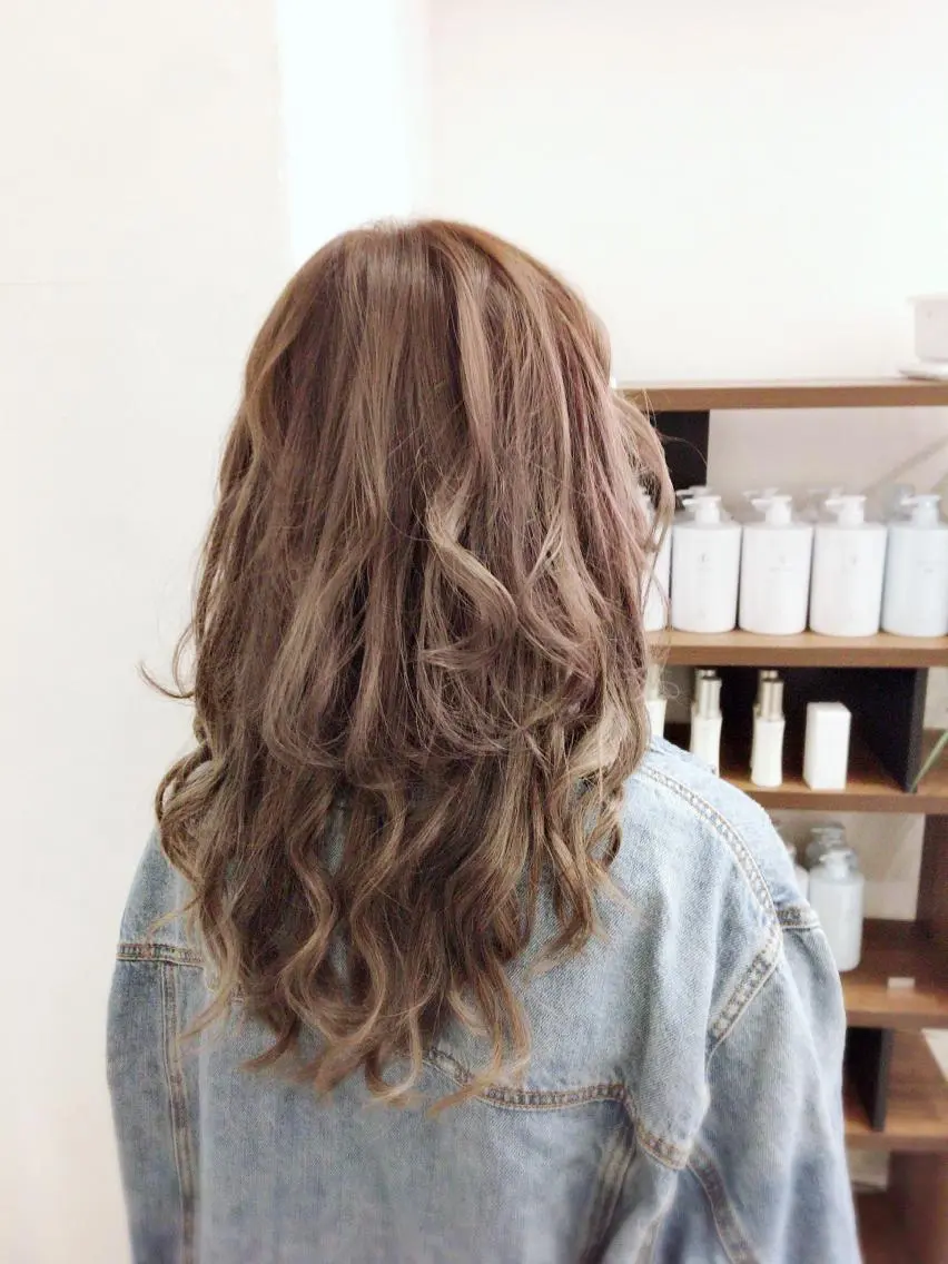ロング カラー ヘアカラー エクステ 💎JADE GRACE💎のヘアスタイル