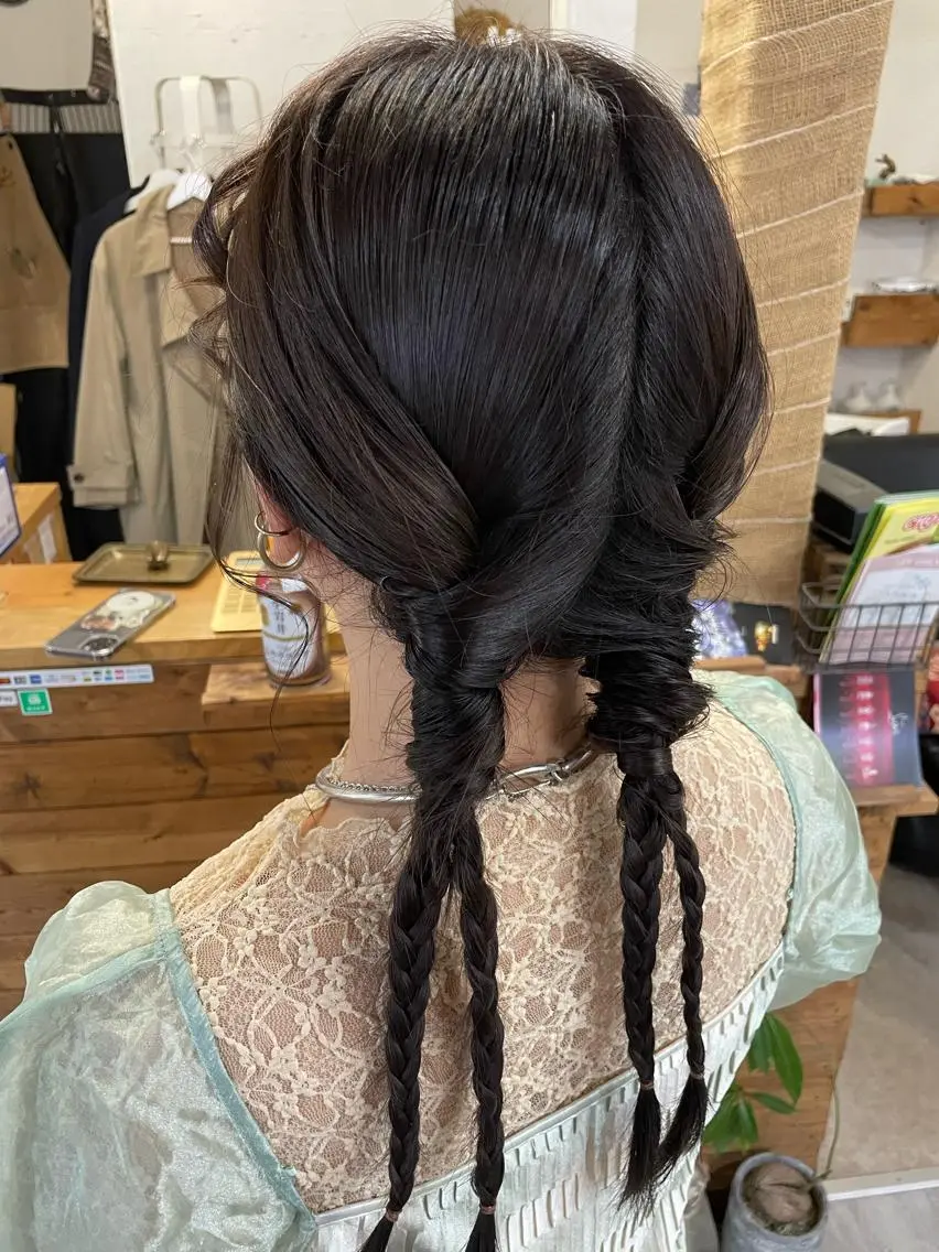 ヘアアレンジ Luuna hair loungeのヘアスタイル