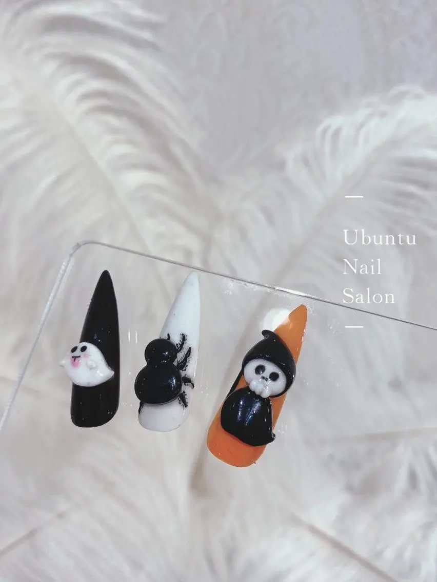 ネイル ハロウィン Ubuntu🎀 ネイルサロン✨のネイルデザイン