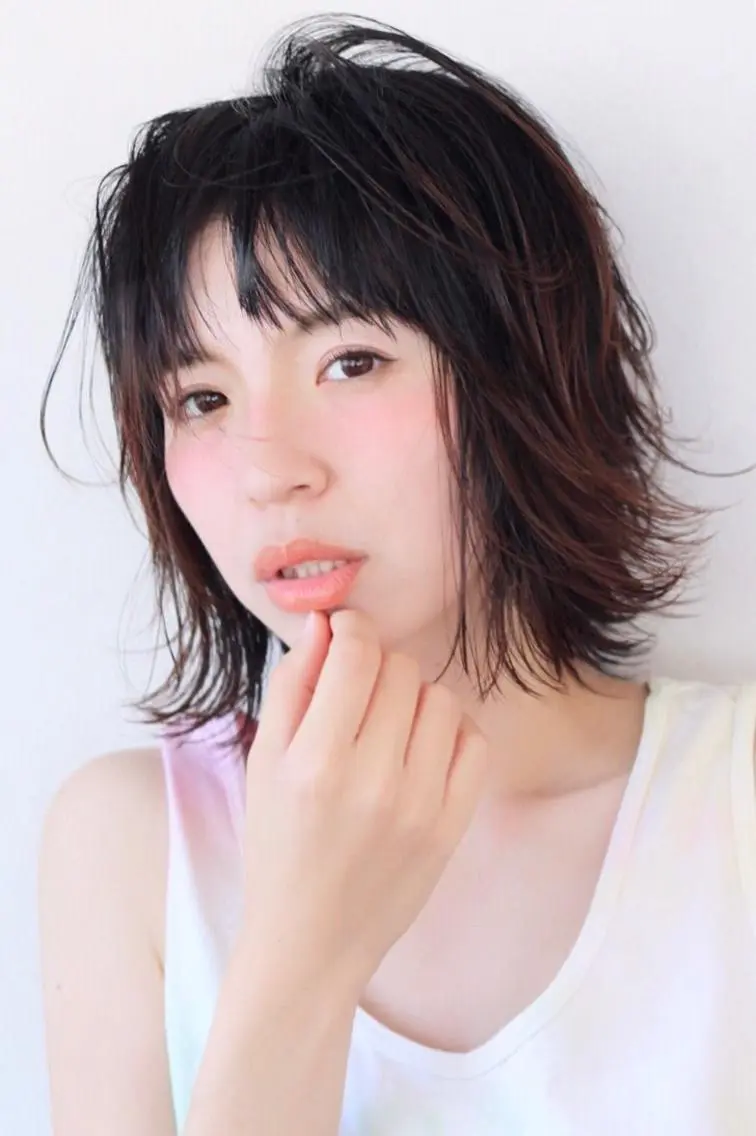 ショート カラー ボブ 小西 裕大のヘアスタイル