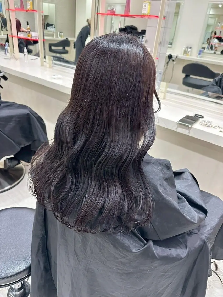カラー 大人韓国ヘア🩶🪞 TUNE銀座のヘアスタイル