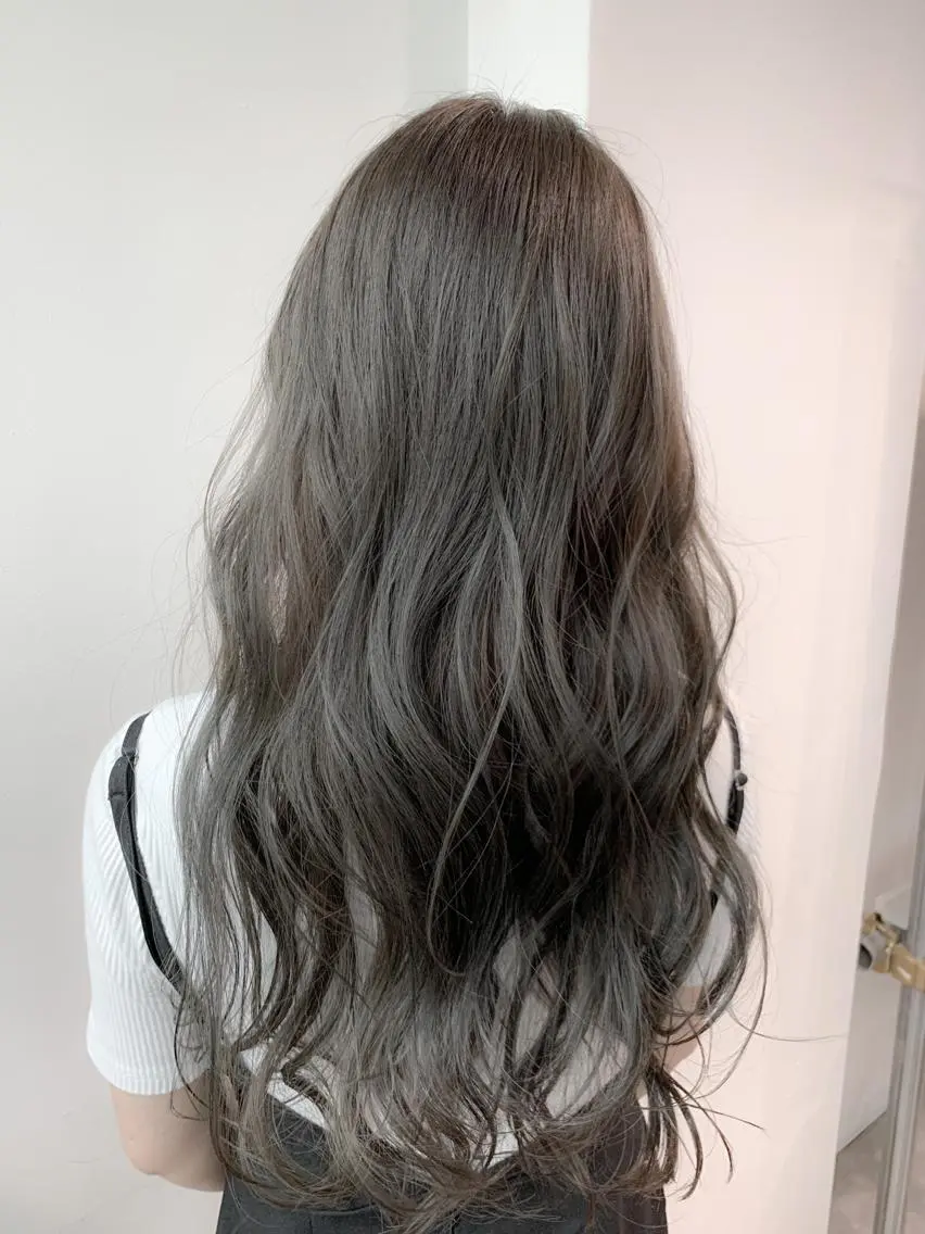 ロング カラー ヘアアレンジ 透明感カラー 表参道/さあ や/大人ナチュラルのヘアスタイル