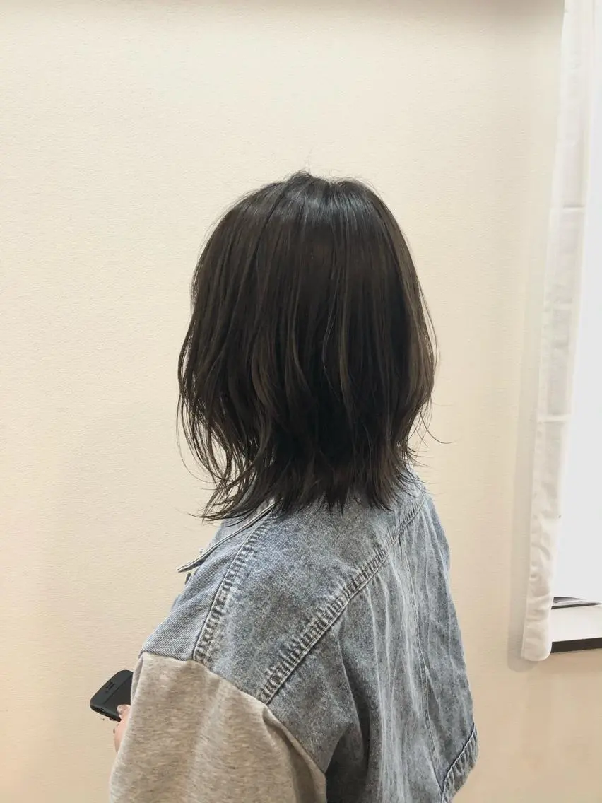 ミディアム カラー トリートメント 髪質改善/縮毛矯正 /青山 早希🐾のヘアスタイル