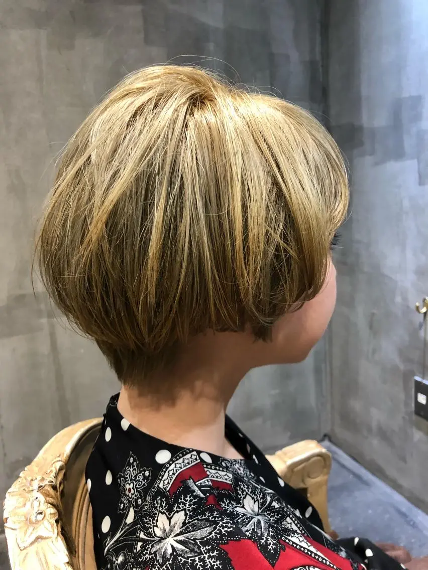 ショート 七尾 彰観のヘアスタイル