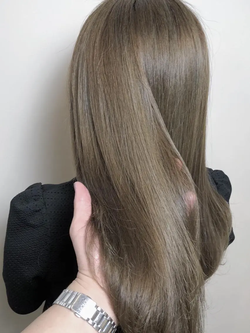 ロング パーマ 髪質改善 ストレートパーマ 似合わせ専門美容師 なかじまのヘアスタイル