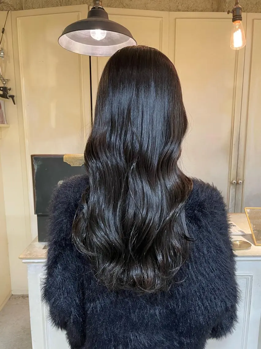 カラー ヘアカラー トリートメント 🫧透明感カラー🫧 Anjuのヘアスタイル