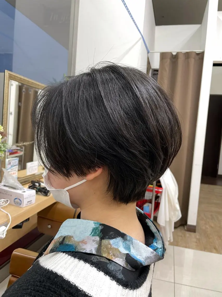 ショート ハンサムショート ショートヘア 💫カットパーマ💫 伊原虎太郎のヘアスタイル