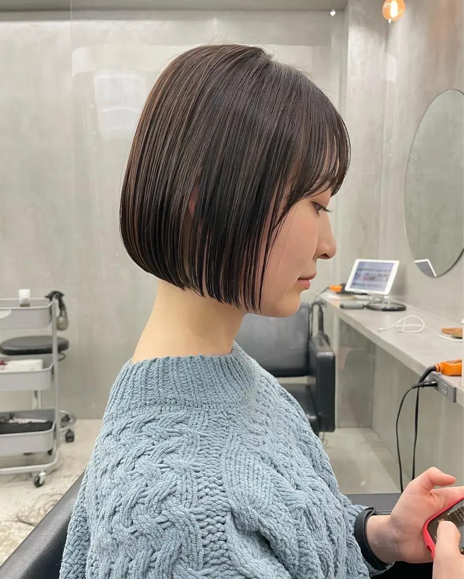 ショート カラー 華 /ショート/ボブのヘアスタイル