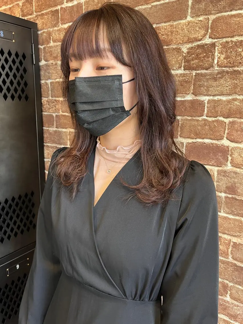 ロング カラー パーマ ヘアアレンジ メンズ キッズ ネイル マツエク・マツパ アイブロウ メンズブリーチ メンズハイライト メンズインナーカラー メンズ韓国風 ブリーチ 久木原 ゆりのヘアスタイル