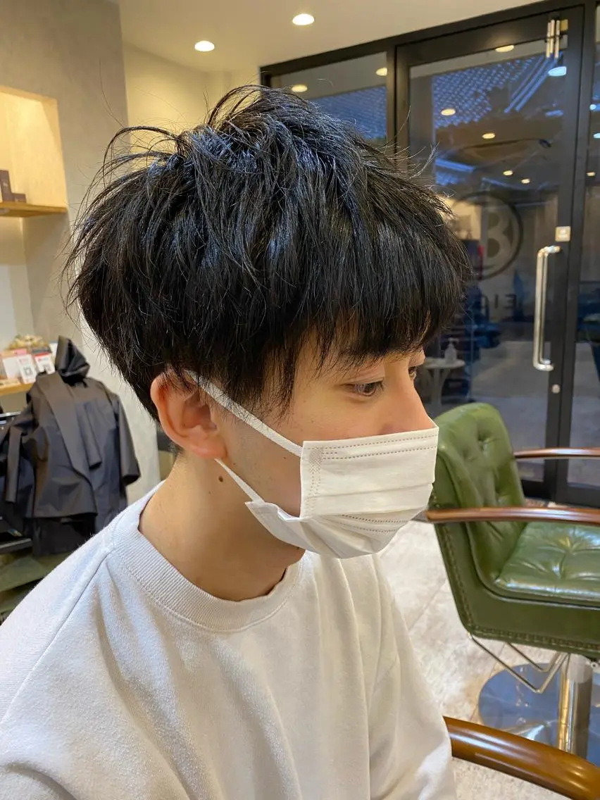 ショート メンズ カット エイト ウメダのヘアスタイル