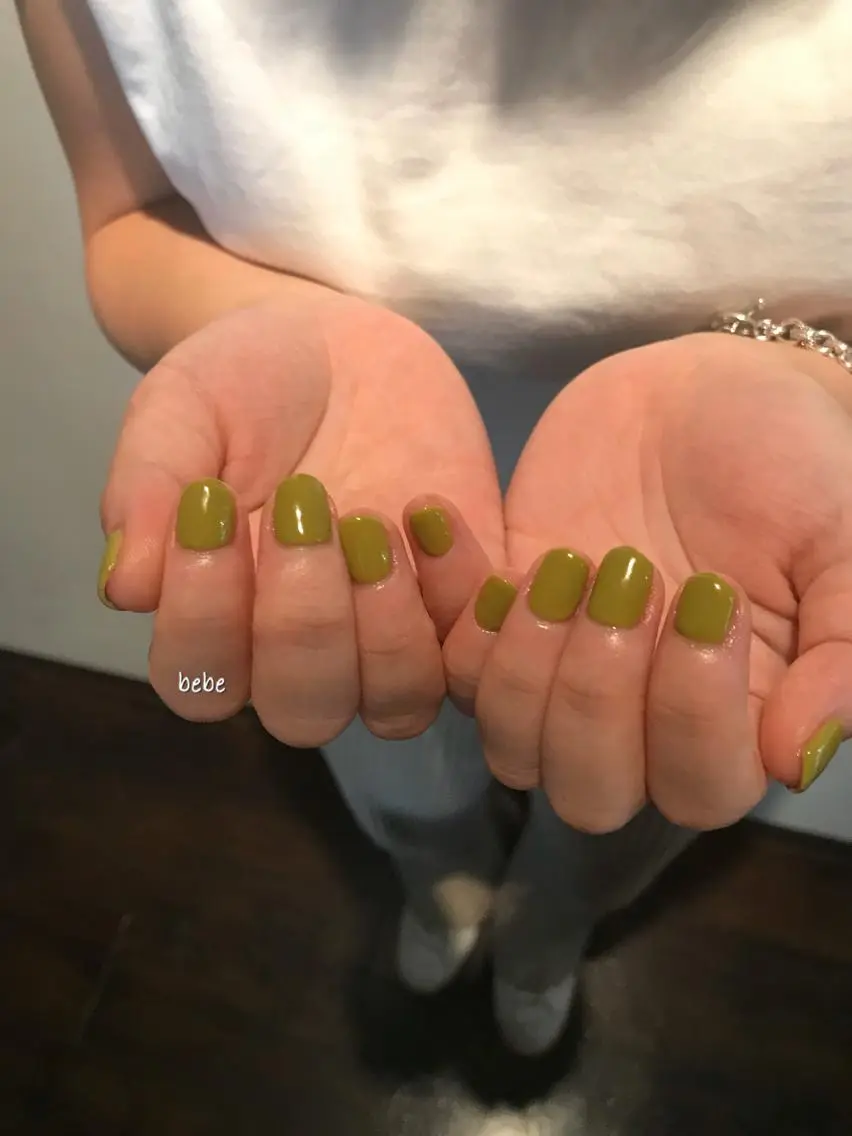 ネイル ワンカラーネイル ハンドネイル Ann nailのネイルデザイン