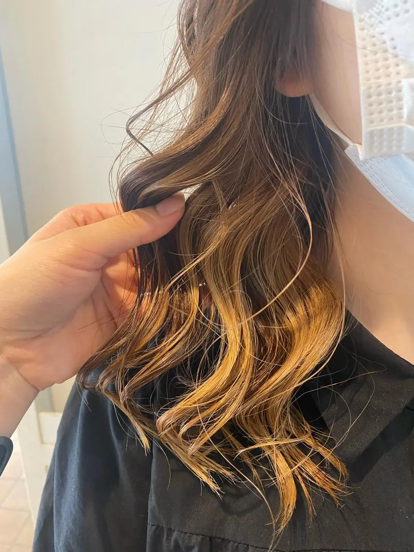 ミディアム カラー 当日予約◎ risaのヘアスタイル