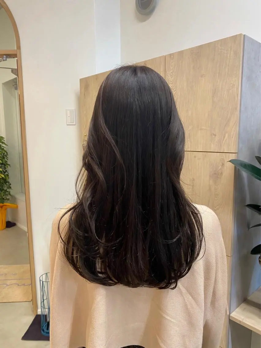 ロング キッズ ヘアカラー sanae /透明感カラーのヘアスタイル