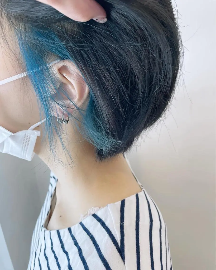ショート カラー mayo 🐄🌈のヘアスタイル