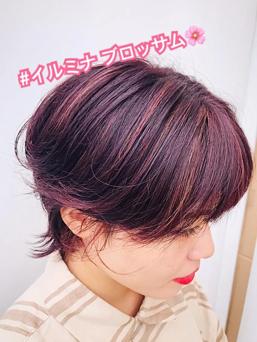 カラー 大野 あさみのヘアスタイル