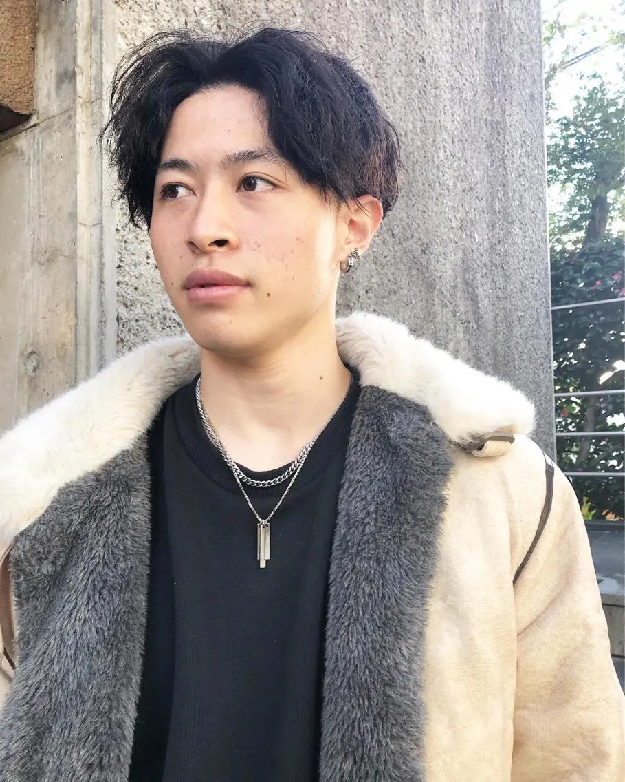 パーマ ヘアアレンジ メンズ カット パーマ トリートメント ヘアセット メンズ特化✂️栗原 侑也のヘアスタイル