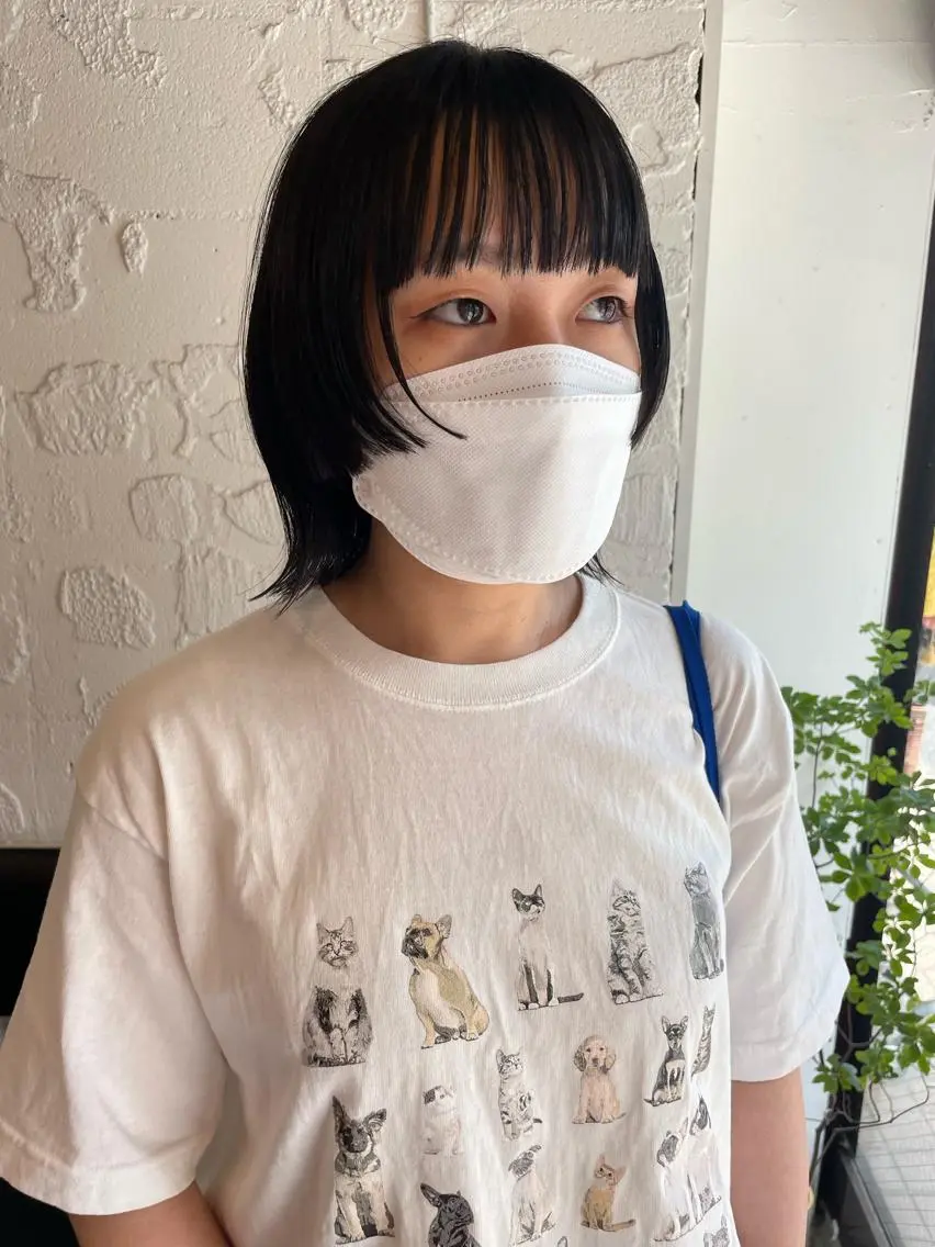 ショート カラー ヘアアレンジ カット ヘアカラー satsuki 暖色・ブラウンカラーのヘアスタイル