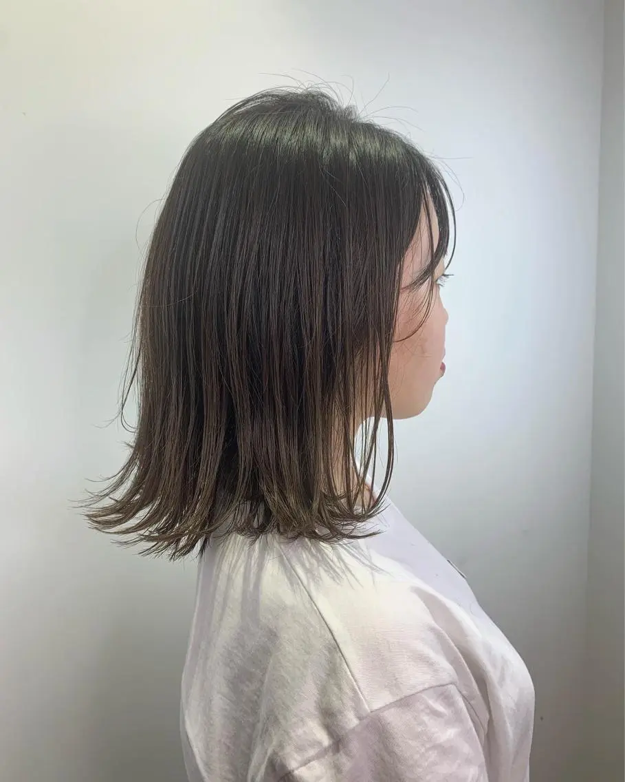 ミディアム カラー グレージュ カット ヘアカラー 【美髪を叶える】中谷 彰宏(アキ)のヘアスタイル