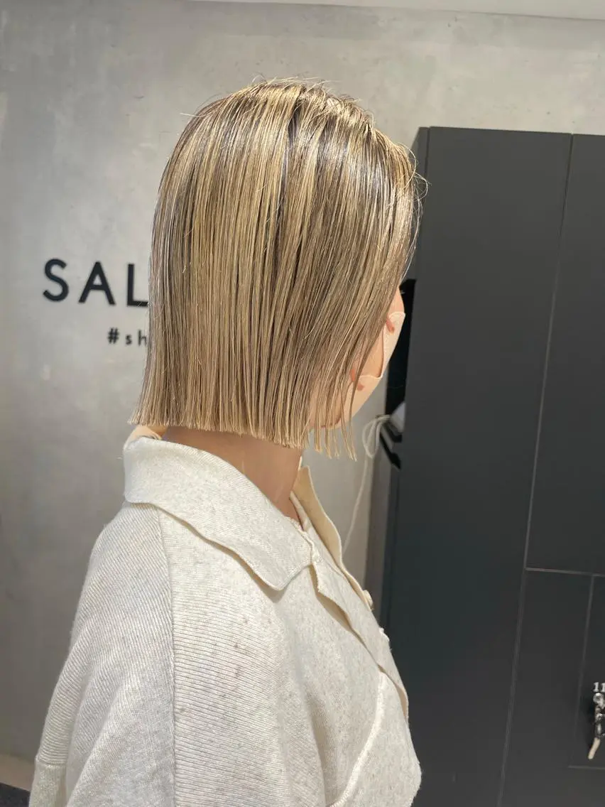 ショート カラー ボブ カット ヘアカラー トリートメント ヘアセット メンズ特化 パーマ/オザワのヘアスタイル