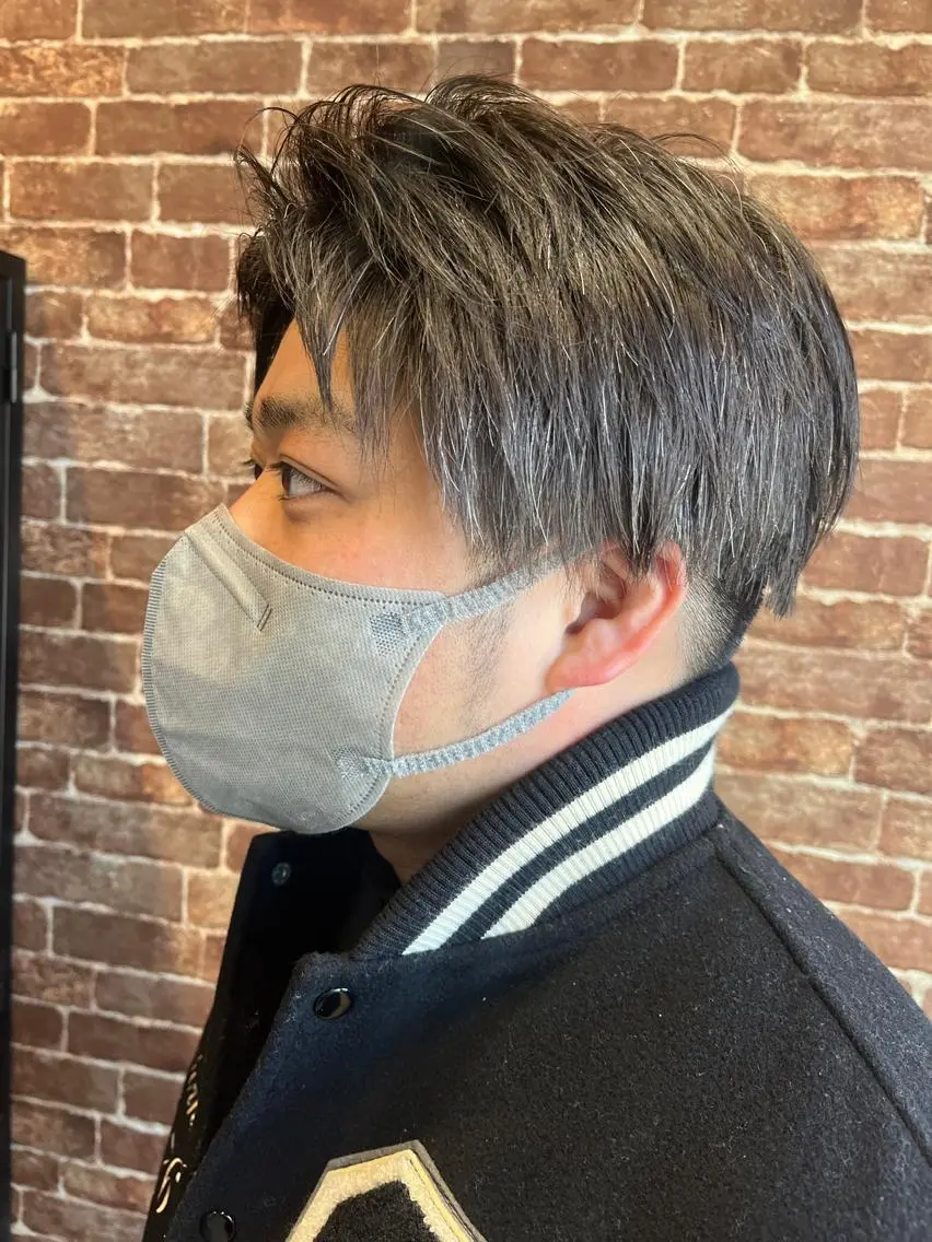 ショート カラー パーマ ヘアアレンジ メンズ キッズ ネイル マツエク・マツパ アイブロウ メンズブリーチ メンズハイライト メンズインナーカラー メンズ韓国風 ブリーチ 久木原 ゆりのヘアスタイル