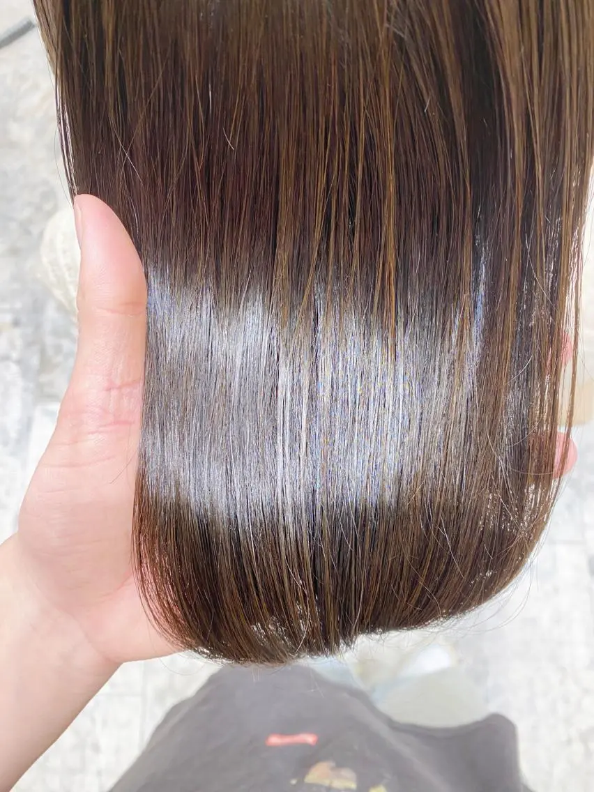 カラー 銀座/レイヤー 顔周りカット溝手優太のヘアスタイル