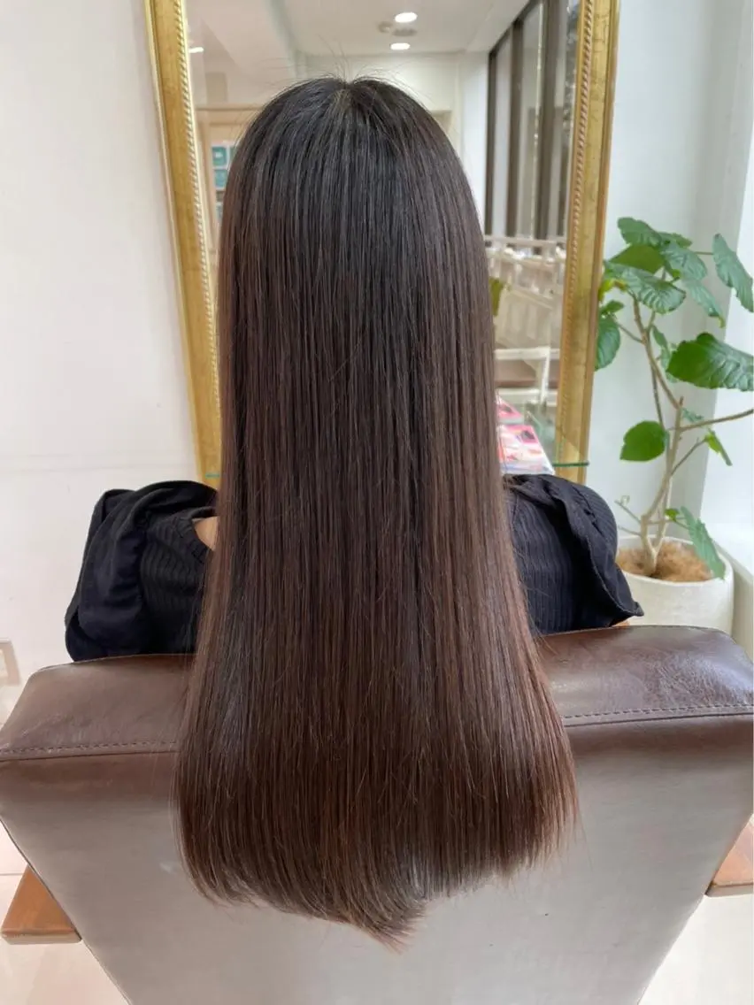 セミロング 髪質改善 トリートメント ハイトーン職人 ♡推しカラー♡カイトのヘアスタイル