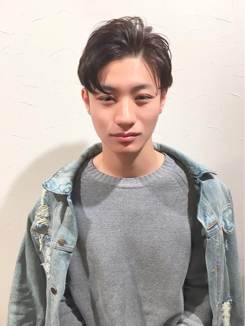 ショート パーマ メンズ 柔らか垢抜けｶﾗｰと ｶｯﾄ🫧ASUKAのヘアスタイル